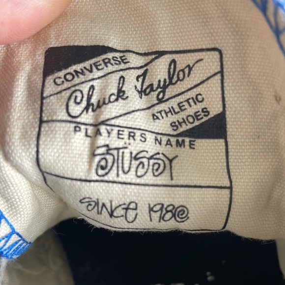 Converse X Stussy 35th Anniversary 70 Tom Tom Chuck Taylor Sneakers - Picture 11 of 16